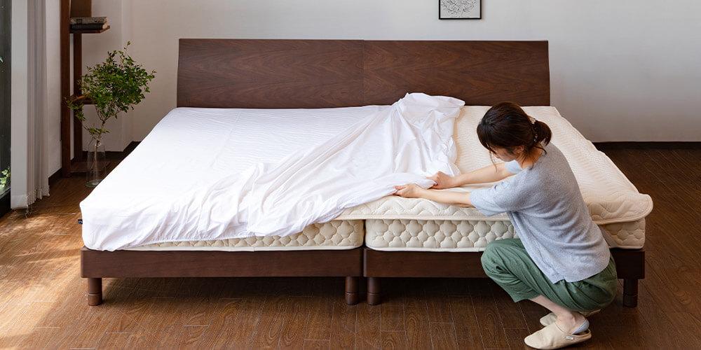 ベッドを並べた時の隙間を埋めたい 対策方法やおすすめ商品を紹介 Venusbed Library
