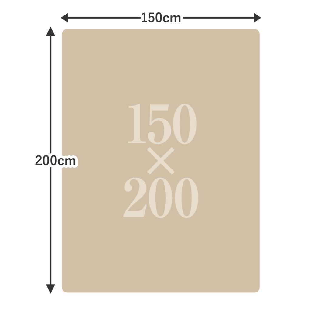敷布団のカバーや肌掛け布団、子どもの昼寝用におすすめのサイズ