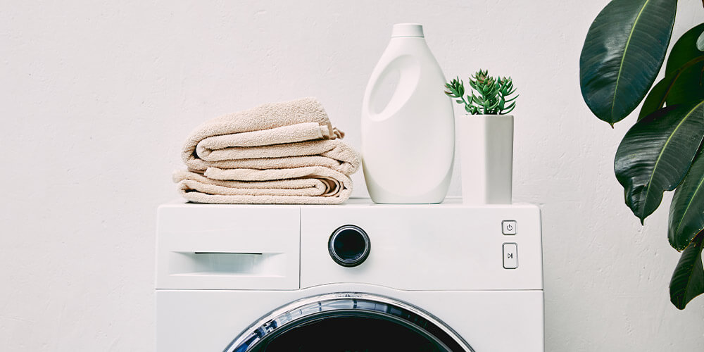 タオルケットは、気軽かつ手軽に洗濯できるのもメリットのひとつです。