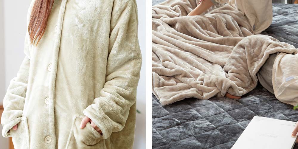 秋冬寝具は室温以外にも、暑がりか寒がりか、どんな素材のパジャマを着るかといったことも関係するため、総合的に判断しましょう。