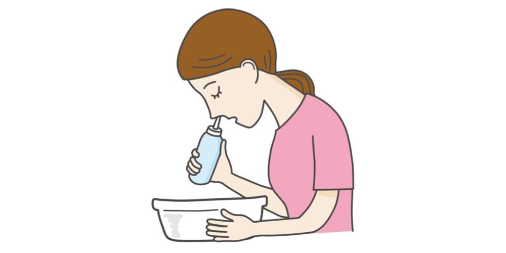 花粉を洗い流す鼻うがいには、鼻水や鼻づまりなどのアレルギー症状を和らげる効果が期待できます